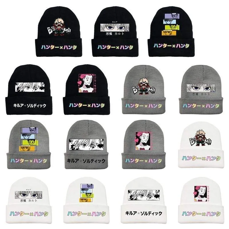 Bonnet My Hero Academia casquette automne hiver en plein air chaud tricot chapeau bonnet Cosplay Costume nouveau