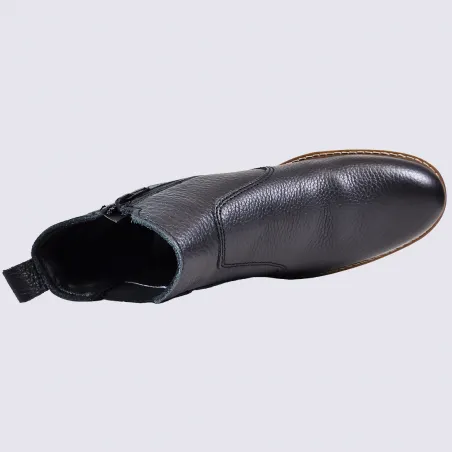 Bottines Ara, bottines chelsea homme en cuir noir | Igert Chaussures&Maroquinerie