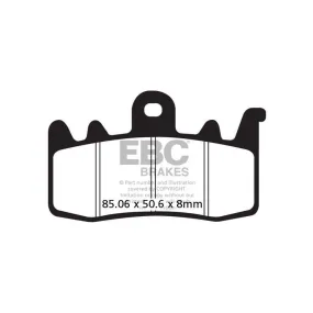 BRAKE PAD FA-SERIES ORGANIC - piecemotoquad