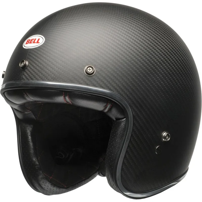 Casque BELL Custom 500 Carbon - Matte Black - piecemotoquad