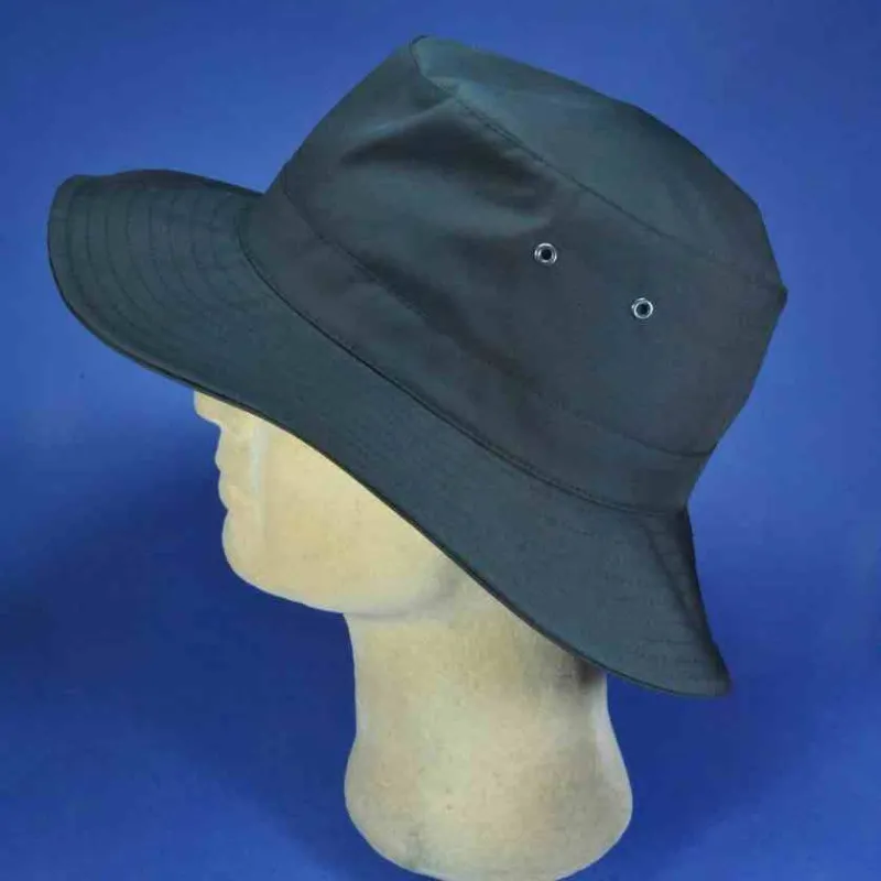 Chapeau de pluie imperméable noir | Chapeau mixte sympatex anti UV