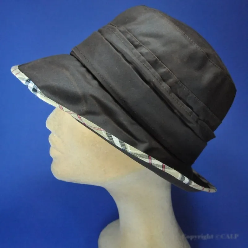 chapeau et bob de pluie-chapeaux de pluie noir femme