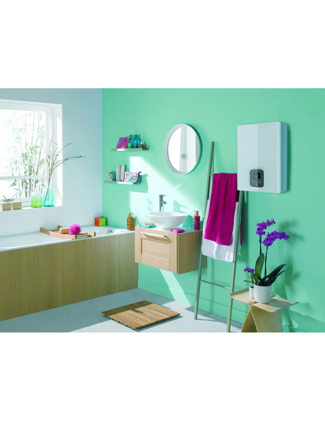 Chauffe-bain gaz naturel Ventouse Avenir Plus Lnx 16 Gn CHAFFOTEAUX 3632447