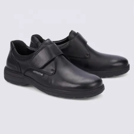 Chaussures Mephisto, chaussures à velcros homme en cuir traité Hydroprotect | Igert Chaussure&Maroquinerie