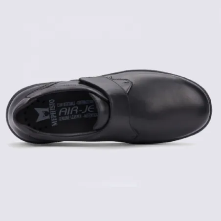 Chaussures Mephisto, chaussures à velcros homme en cuir traité Hydroprotect | Igert Chaussure&Maroquinerie