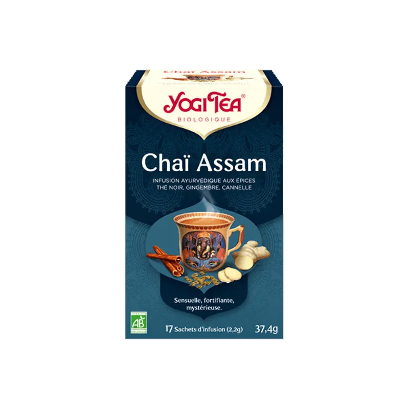 CHAÏ ASSAM BIO 17 SACHETS YOGI TEA