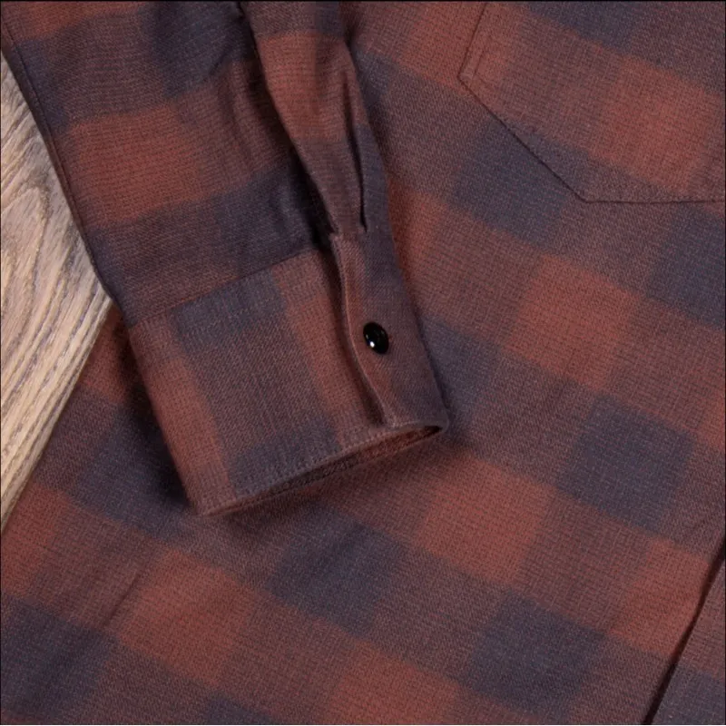 Chemise 1937 Roamer Shirt Leeroy red - Pike Brothers
