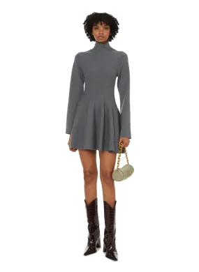 KHAITE  Robe pull en laine  - Gris