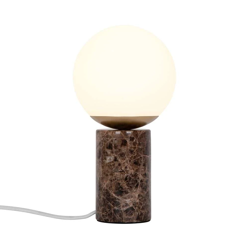 Lilly Lampe de Table Brown/Marble - Nordlux