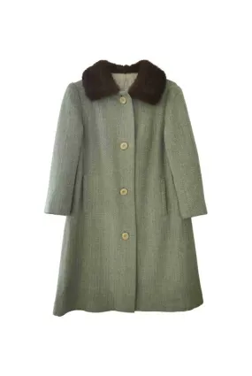 Manteau en tweed