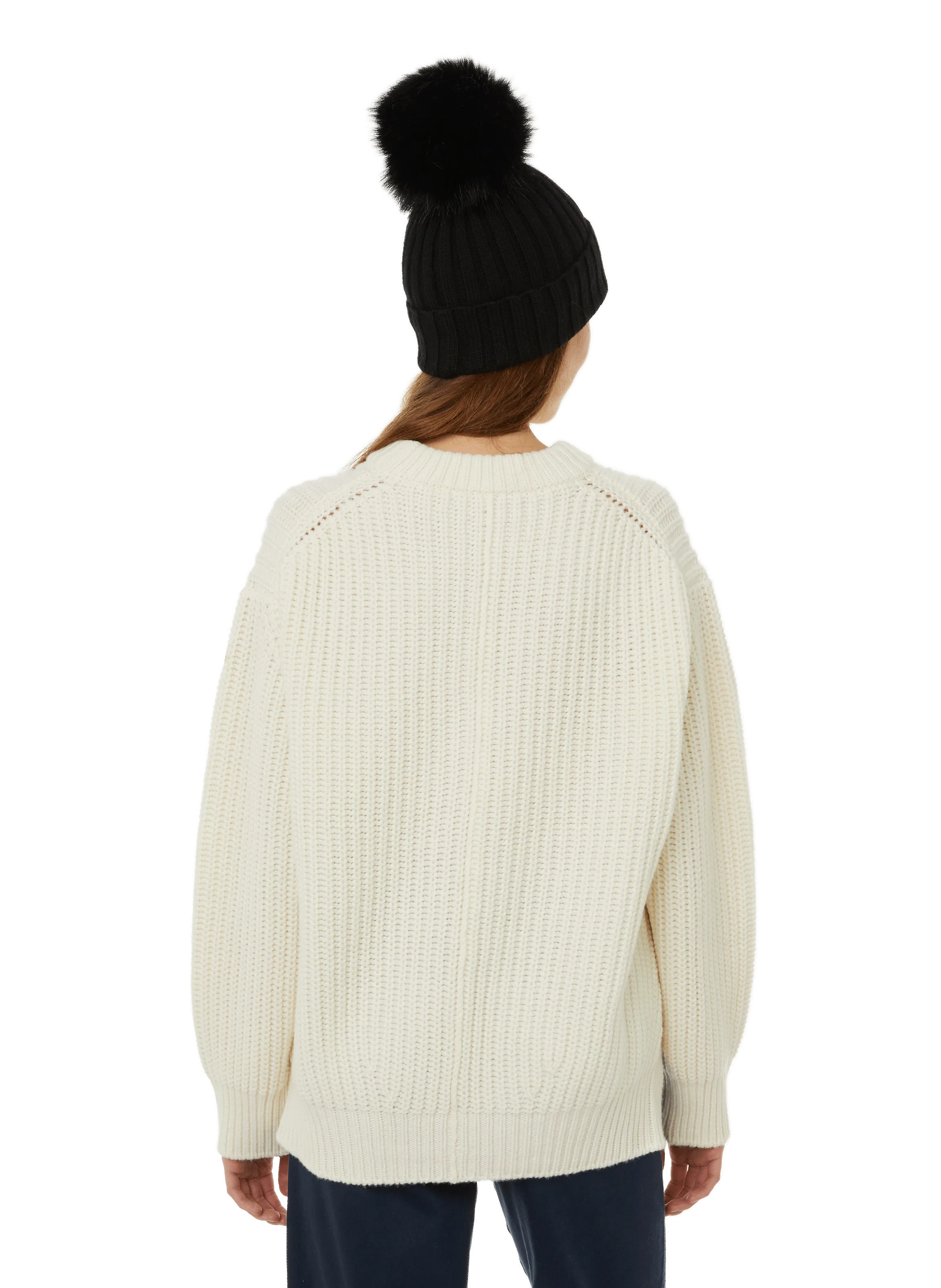 MONCLER  Pull en laine - Beige
