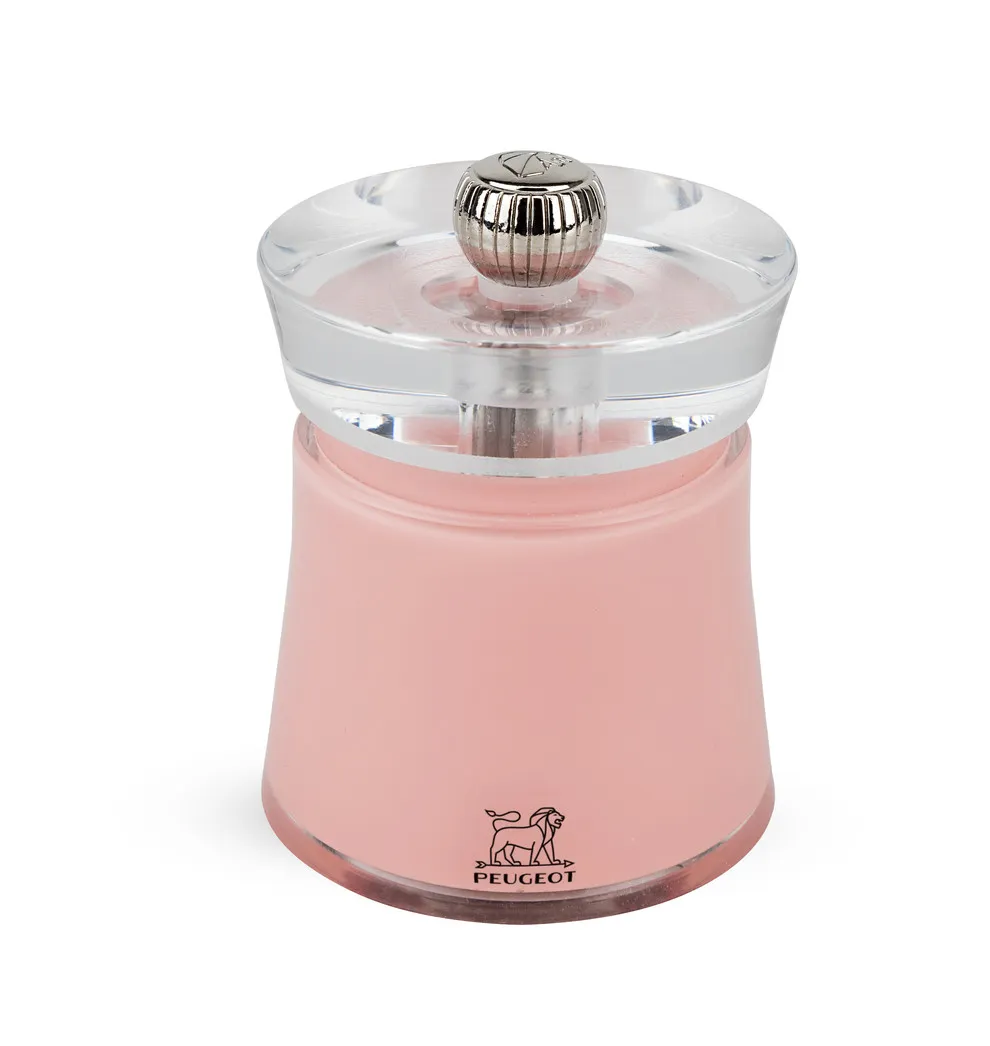 Moulin à sel Bali rose poudre 8 cm