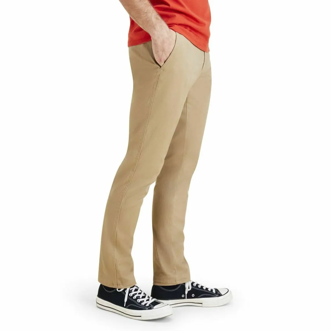 Pantalon chino skinny Original camel en coton Dockers - Pantalon Homme sur MenCorner