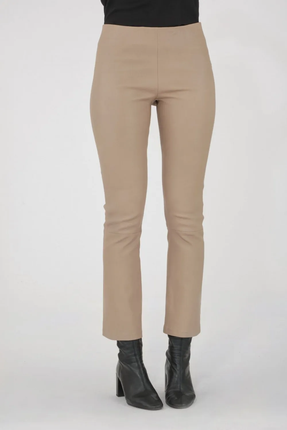 Pantalon cuir stretch écru, Ventcouvert - SUMMER Ecru | Cesare Nori