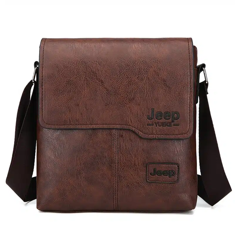 Petit sac vintage en bandoulière pour homme • Vintage Univers