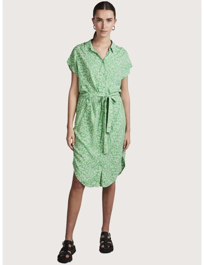 Pieces - Robe Chemise Nya Imprimé à Fleurs