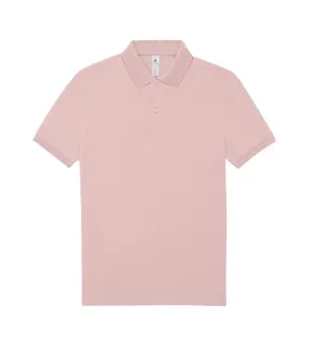 Polo homme rose pâle B&C