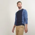 Pull bicolore en laine - Lasso