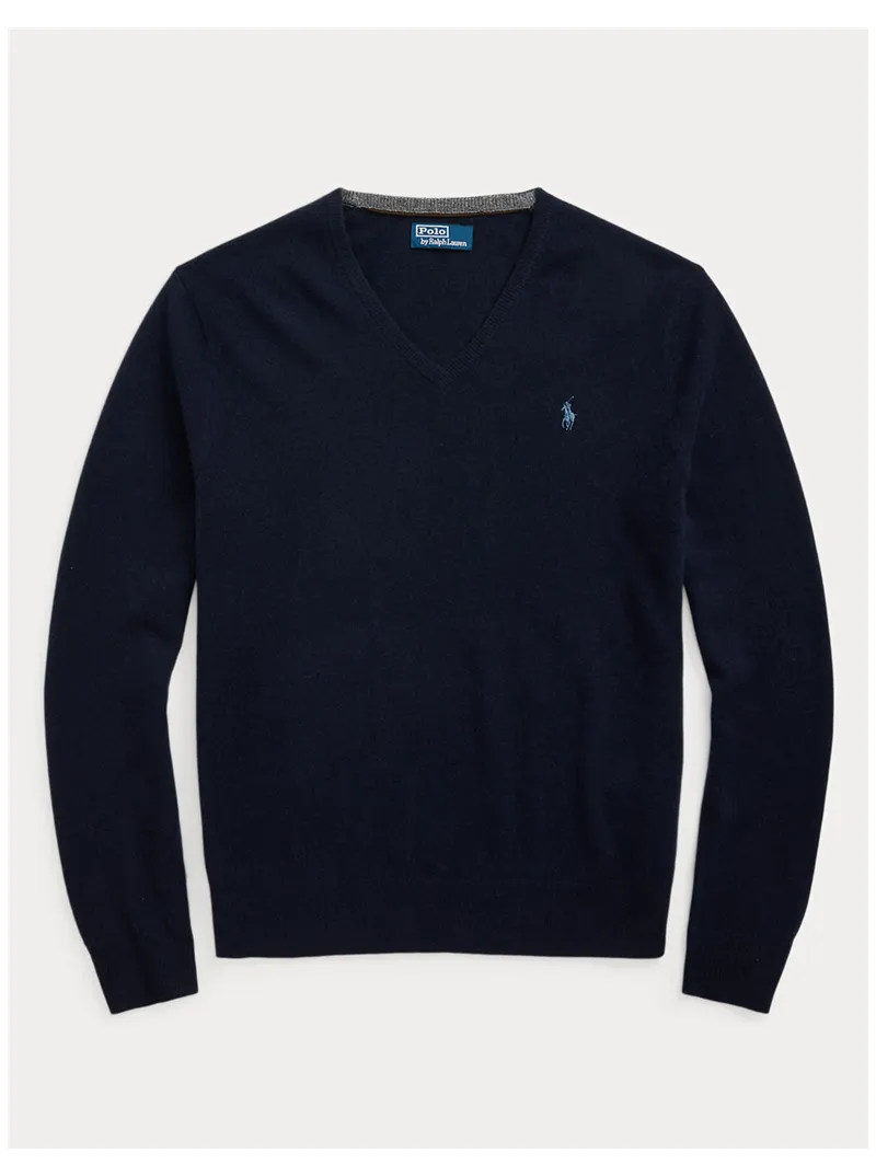 Pull col V en laine Polo Ralph Lauren