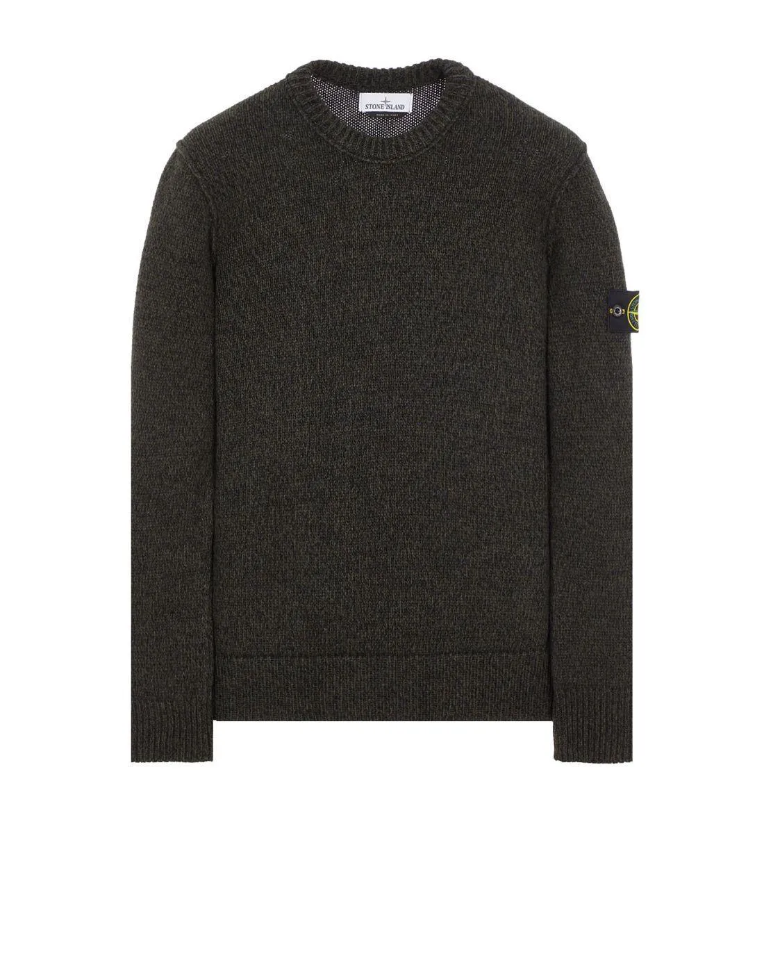 PULL EN LAINE 515A4 NOIR - Stone Island | Chez Maman Rouen