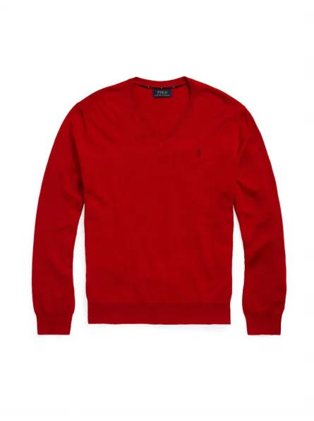 Pull en laine Polo Ralph Lauren Park avenue red