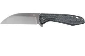 QSP Knife Pelican QS118-D2 Satin, Blue Micarta couteau de poche