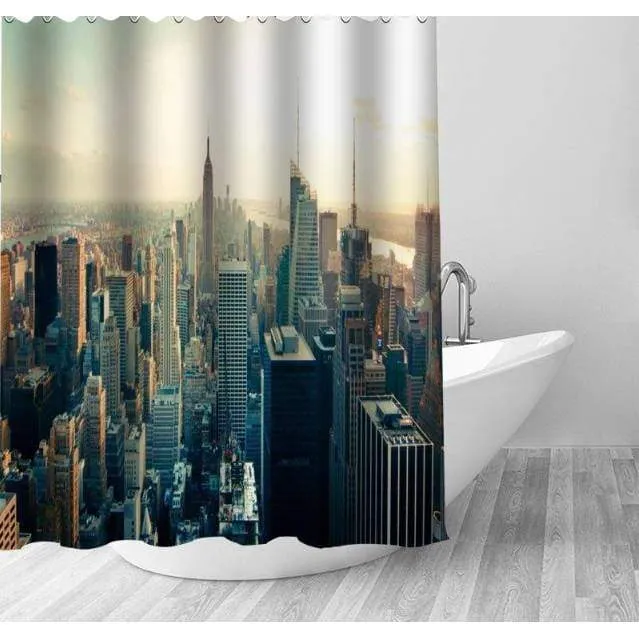 Rideau De Douche Vintage New York
