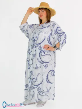 Robe chemise fluide été MAIRA blanche