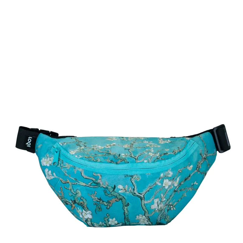 Sac Banane recyclée 30 cm Almond Blossom - Loqi - Bleu