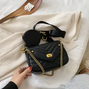 Sac en Bandoulière Noir - Armel