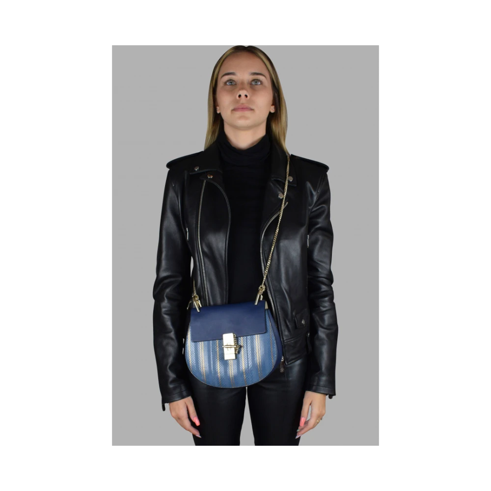 Sac à Bandoulière Drew en Cuir de Luxe