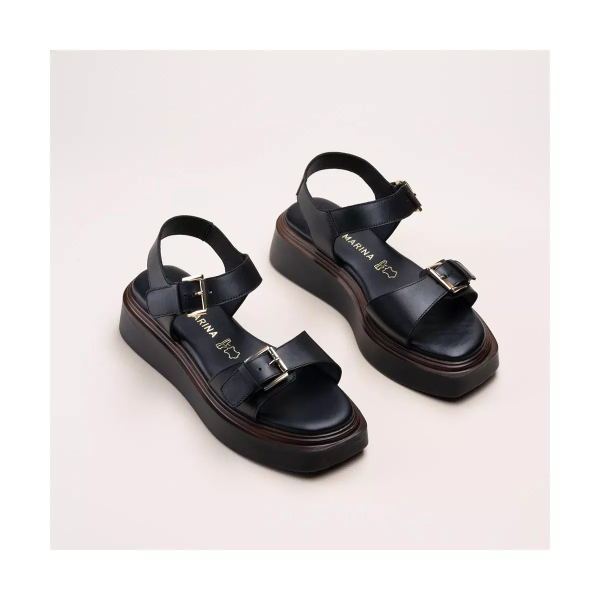 Sandales NOIR SAN MARINA