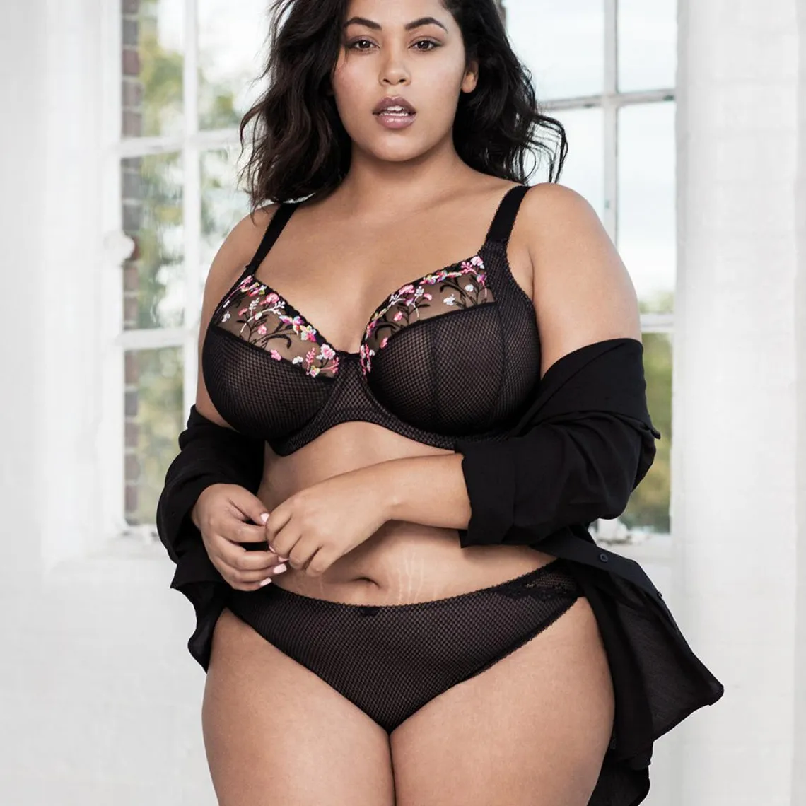Slip brésilien Elomi CHARLEY black-Elomi noir | 3 Suisses