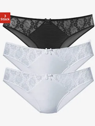 Slip dentelle jacquard
