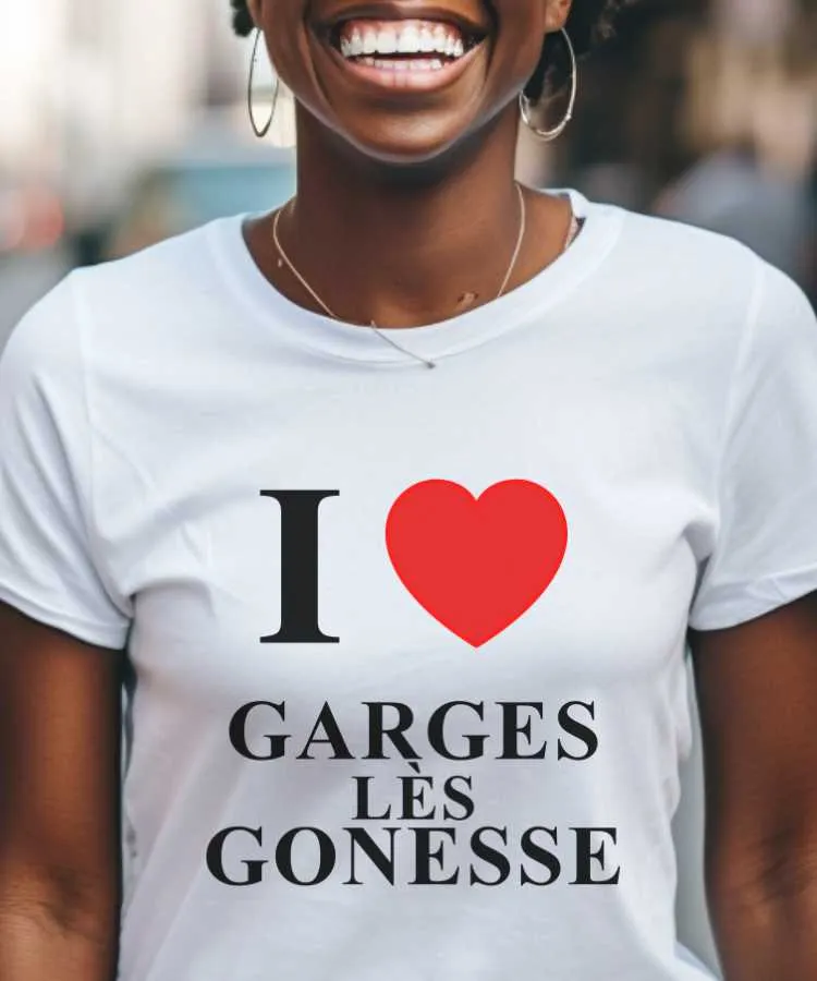 T-Shirt I love Garges-lès-Gonesse
