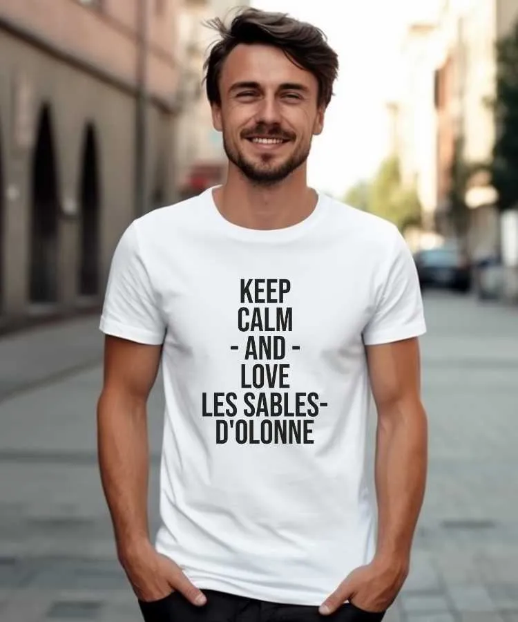 T-Shirt Keep Calm Les Sables-d'Olonne