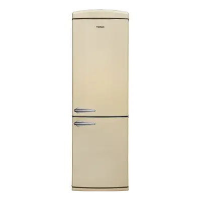 ﻿Réfrigérateur PREMIUM RETRO NoFrost 324L Beige ARR 373 C01 | Kokta Home